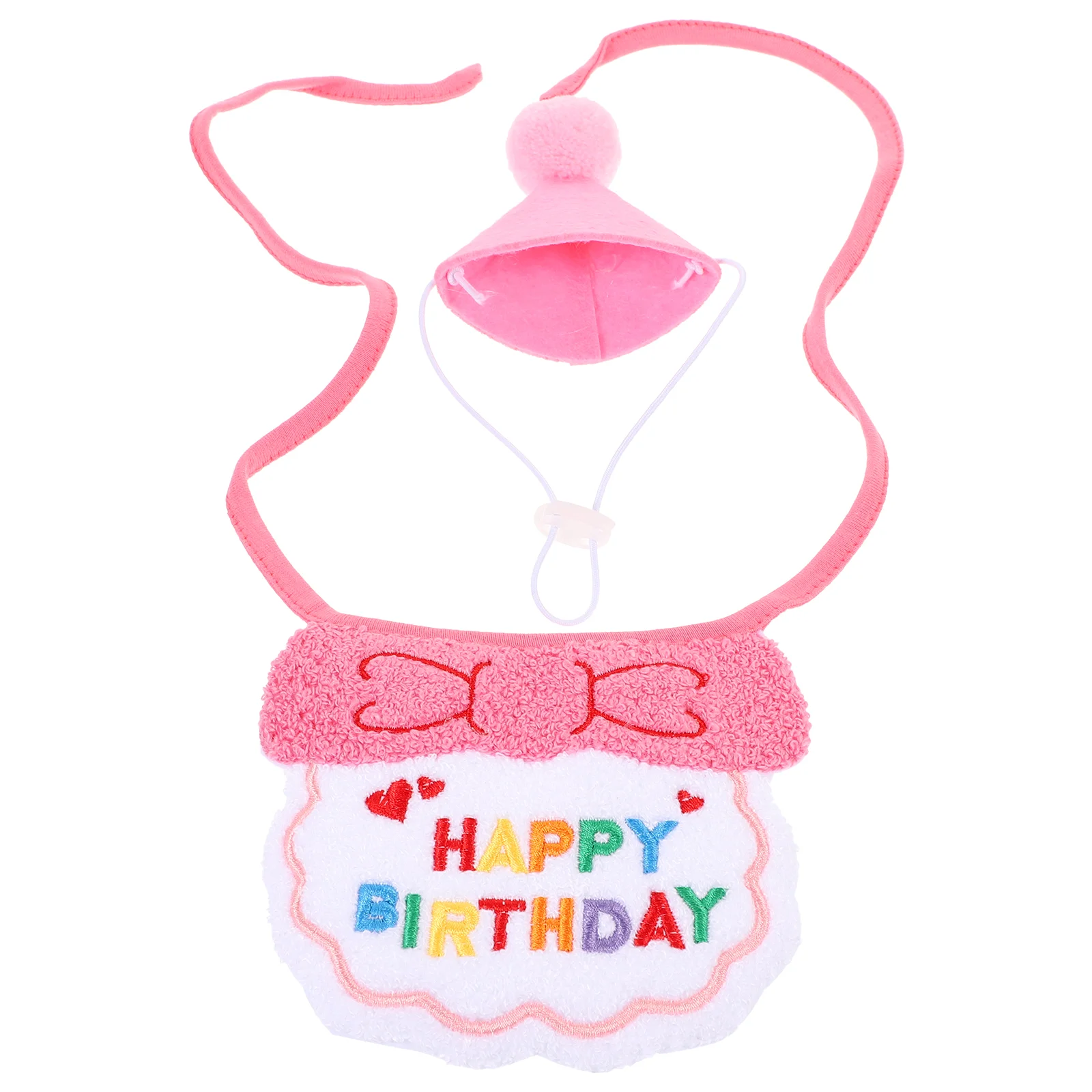 

Dog Birthday Hat Scarf Bandana Party Cat Triangle Costume Puppy Pet Bibs Neckerchief Cap Dogs Happy Headwear Decoration