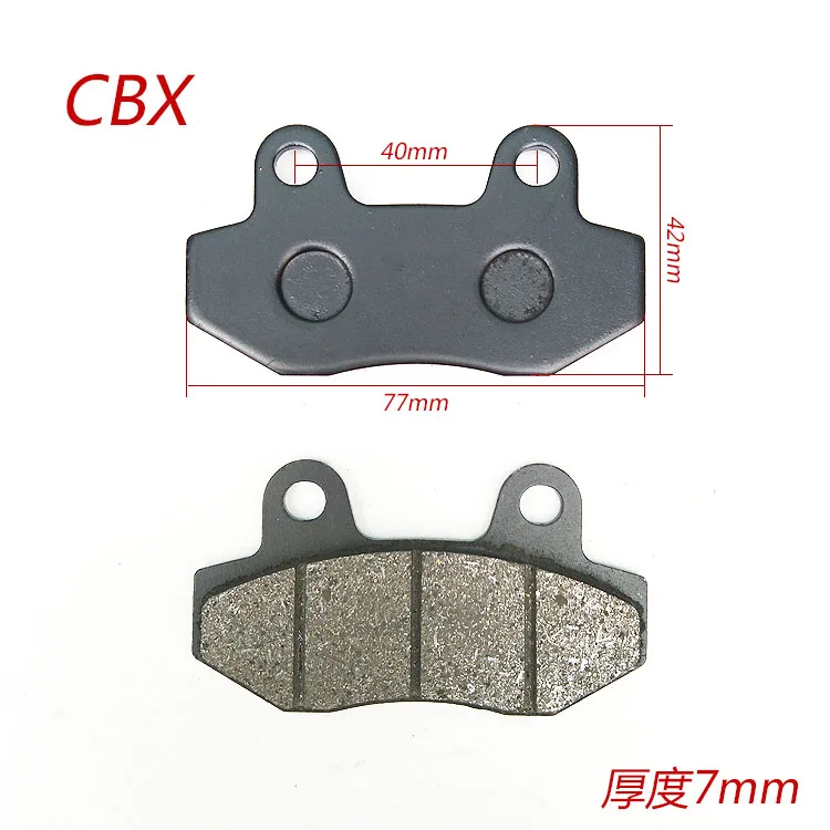 Мотоциклетные тормоза, передние и задние дисковые тормозные колодки, обувь для мопеда 50cc 125cc 150cc 250cc CBR CRF CTCT CBX
