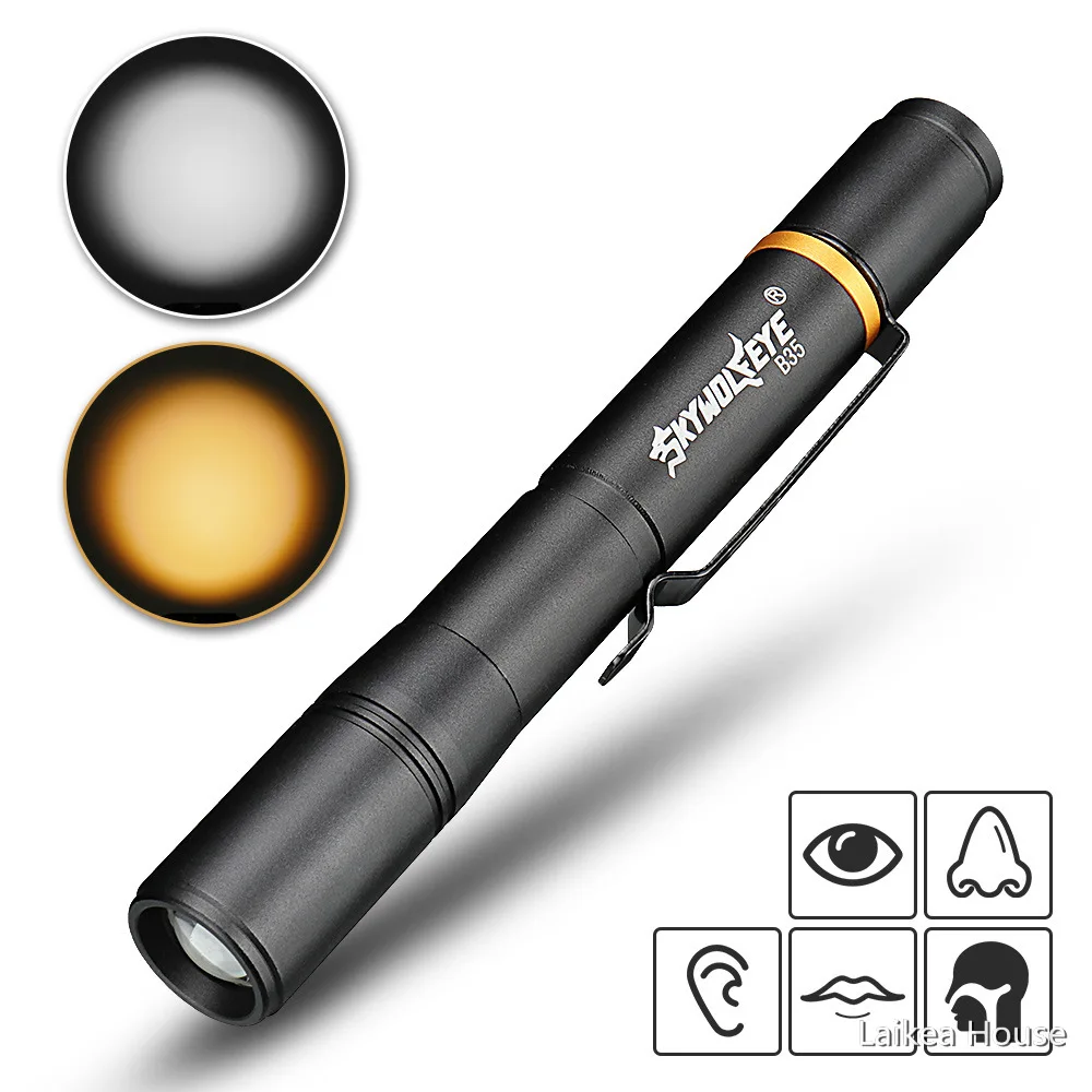 

Emergency Medical Handy Pen Light Mini Nursing Flashlight LED Torch Lamp Professional Torch Lamp Doctor Nurse Pen Lighting