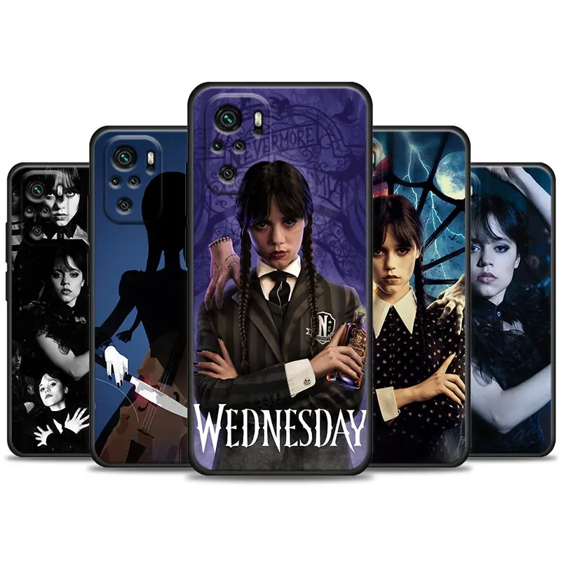

Tv Series Wednesday Addams Cases For Xiaomi Redmi Note 11 10 9 8 12 Pro 9S 7 10S 11S Soft Cover For Redmi Note 8Pro 10Pro Fundas