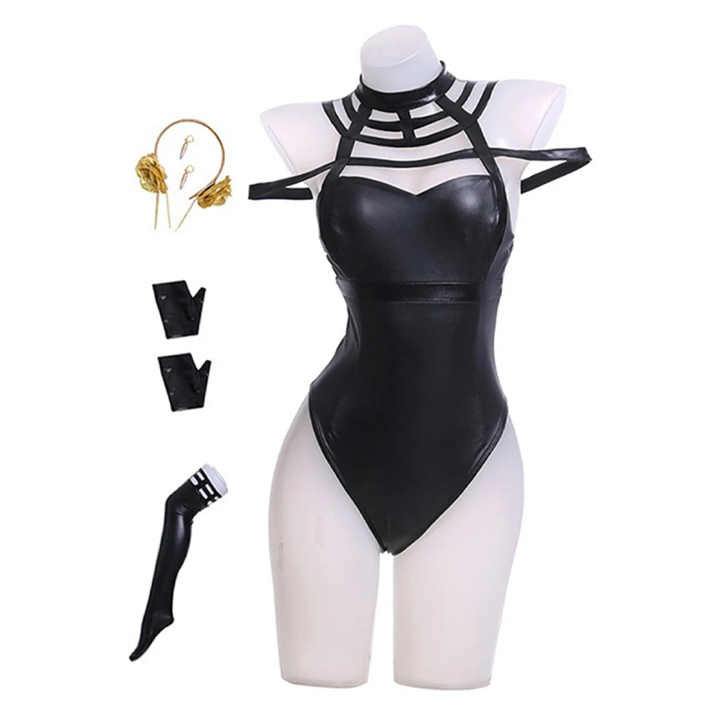 

SPY×FAMILY Yor Forger Cosplay Costume Bunny Girls Jumpsuit Outfits Halloween Carnival Suit