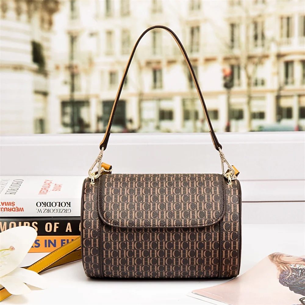

Etercyc Fashion Personality Chain Sling Bags For Women Pu Leather Women's Shoulder Bag Crossbody Bags For Women Female Bag Round