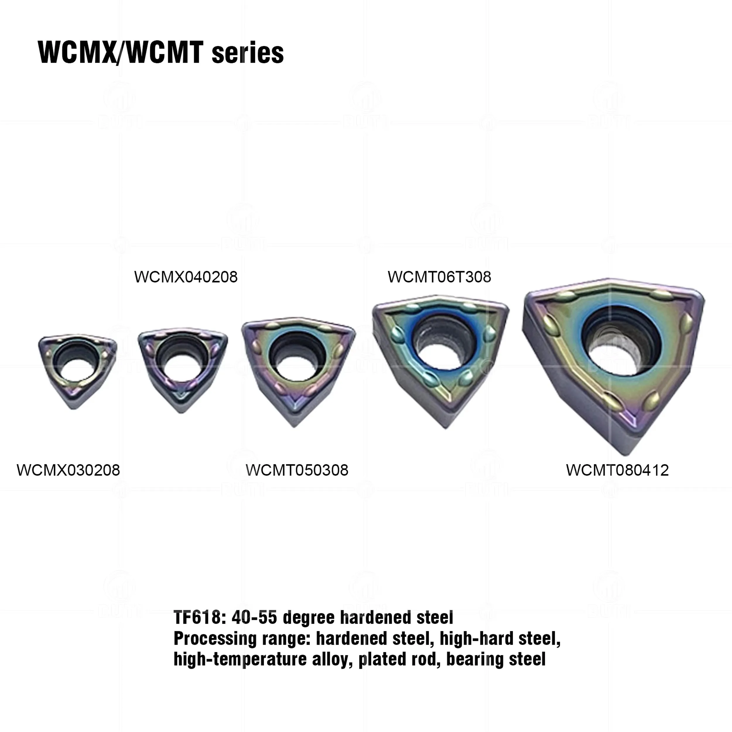 Твердосплавные токарные пластины DESKAR 100% оригинал SPMG040204110408-TG WCMX030208WCMT06T308-SF TF618 для обработки закаленной стали (art.: 3920dc152fd32) - 3920dc152fd32