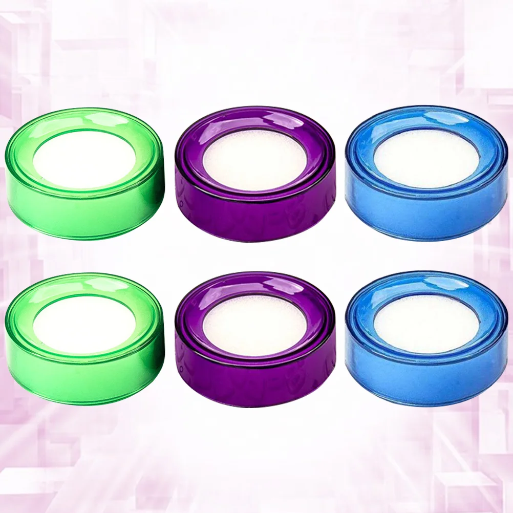 

6Pcs Moistener Creative Durable Practical Portable Fingertip Moistener Finger Wetted Tool for School