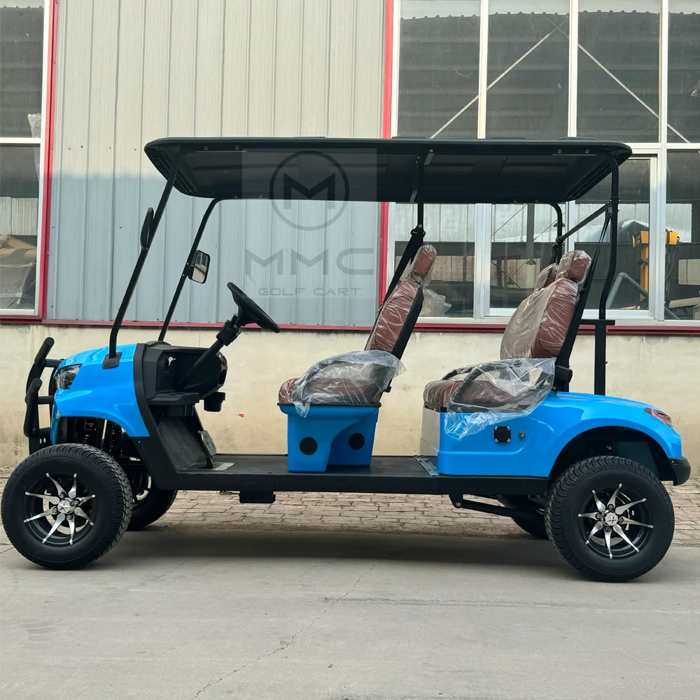 Новинка 2024 мощный бренд 4-х колесный клубный автомобиль 7000 Вт тележка для гольфа с