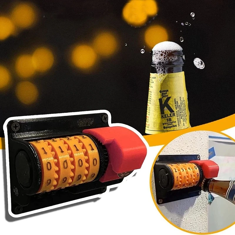 

Hot Beer Counter Bottle Opener Creative Automatic Counting Beer Opener Tools For Bars Kitchen Or Club House Father's Day Gift