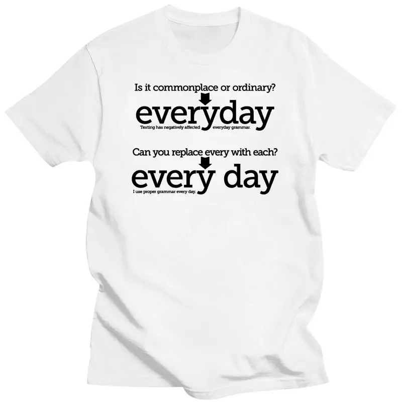 

Mens Clothing English Major Shirt Men Shirt Women T-Shirt English Teacher Gift For Teachers Cool Funny Shirt Man Grammar Shirt