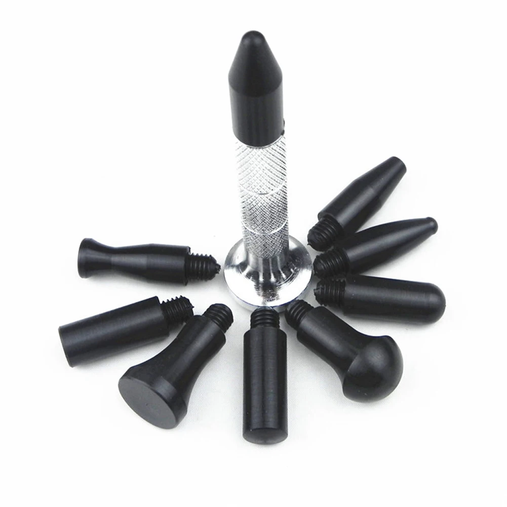 Car Dent Repair Tool Car Dent Repair Plastic Pen Rubber Hammer Leveling Pen Unpainted Dent Repair Tool Ice Hammer Hammer Pen