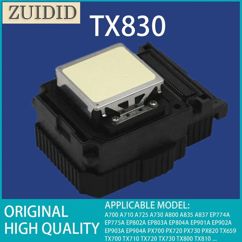 

Печатающая головка TX830, печатающая головка для Epson A700, A710, A725, A730, A800, A835, A837, EP774A, EP775A, EP802A, EP803A, TX800