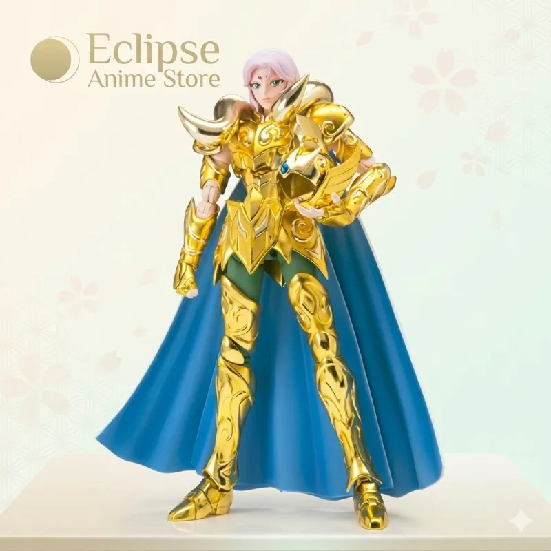 Фото Доставка за 8 часов: Коллекционная фигурка Saint Seiya MC Aries Mu Myth Cloth EX из литого металла, игрушка-подарок №1