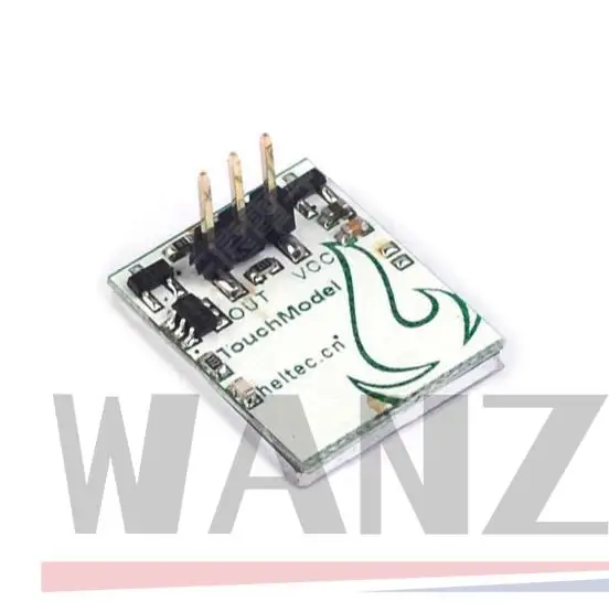 DC 3 в 5 6 емкостная сенсорная кнопка переключателя RGB светодиодный сенсорный