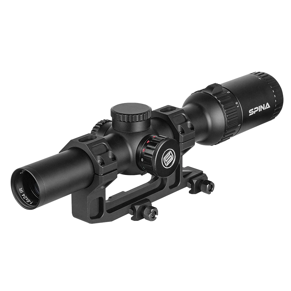 Оптика 1-6X24 Wa ИК широкоугольный прицел выходной зрачок с подсветкой 30 мм Ультра