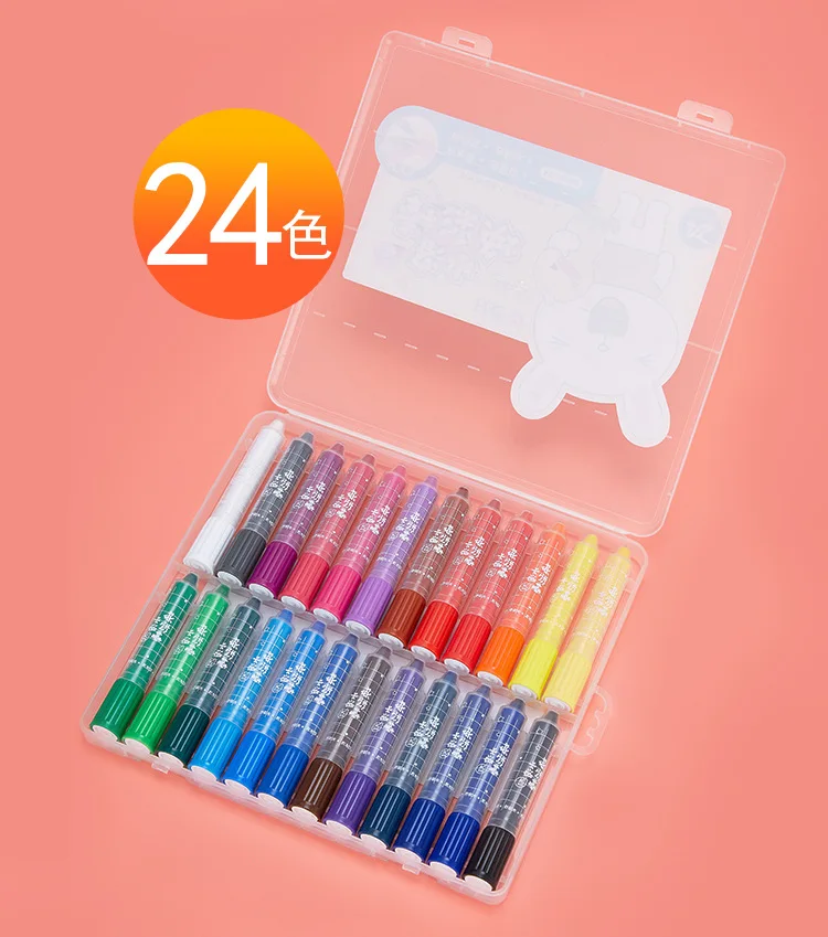 Watercolor Pen Student Stationery Water Color Crayons 0090
