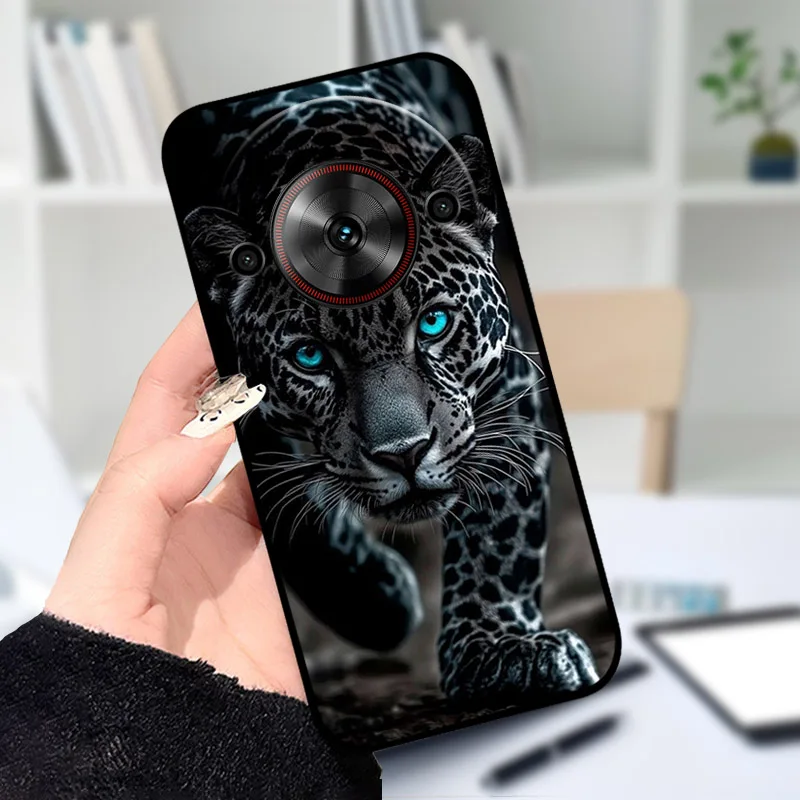 Фото Чехол для телефона ZTE Blade A75 5G Z2357N, мягкий силиконовый защитный чехол из ТПУ с рисунком для Nubia Focus 5G Z2455, противоударный чехол №2