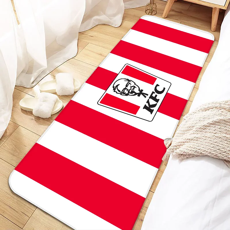 Кола-картофель фри с бургерами горячий Настенный Коврик входной нескользящий