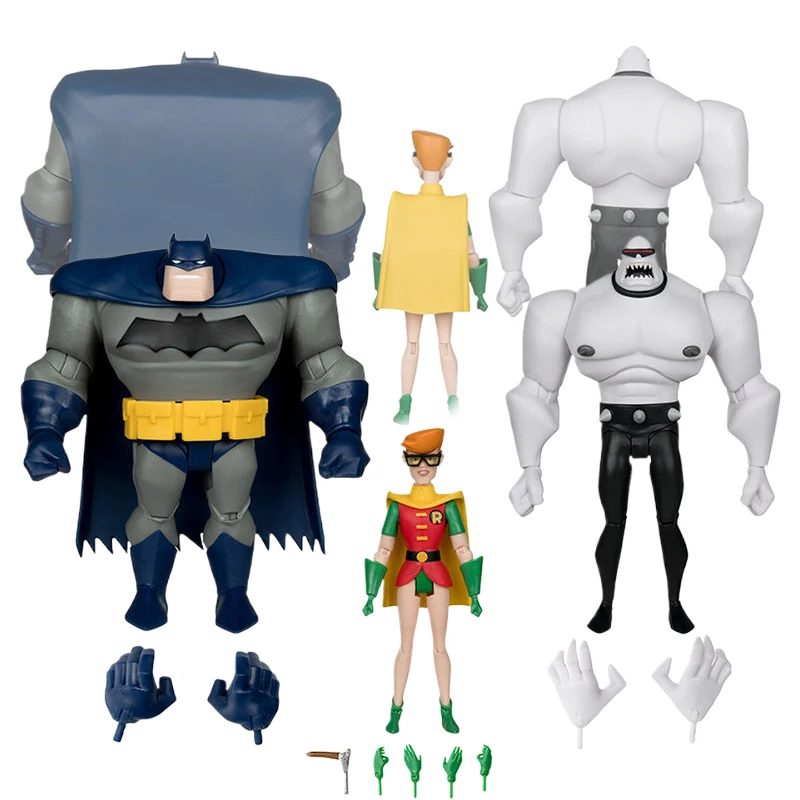 Экшн-фигурки McFarlane легенды Темного рыцаря 3 упаковки Бэтмен мутант лидер Робин