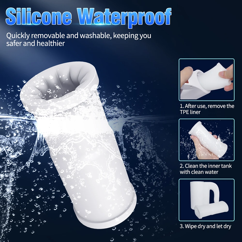 Автоматические вращающиеся мужские мастурбаторы с открытым концом массажер для