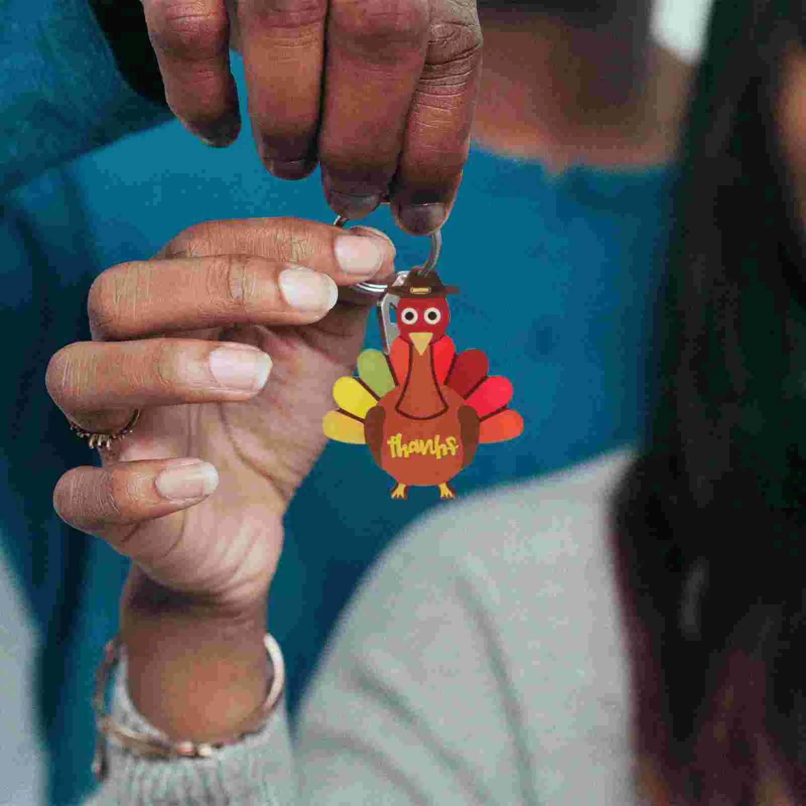 

DIY Jewelry Charms Pendant Making Accessories Bracelet Necklace Craft Thanksgiving Turkey Jewelries Decor