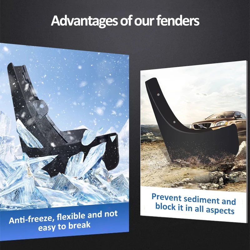 4х Брызговики для резервуара Wey GWM 300 внедорожников версия 2020 2021 2022 2023 брызговик с