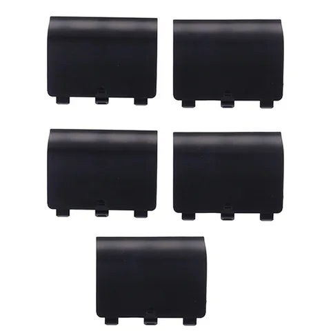 5 шт., крышка батарейного отсека, легкий портативный задний чехол для беспроводного контроллера XBOX One, крышка батарейного отсека, замена корпуса