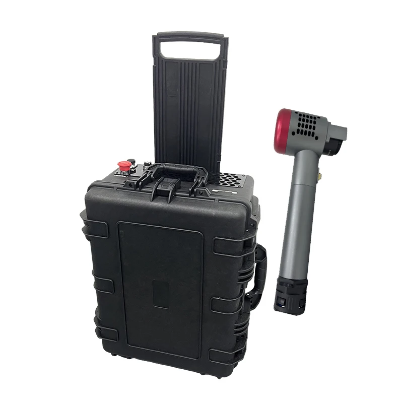 Удаление ржавчины поверхности 300 Вт Лазерная чистящая машина Лучшая цена 100 200 Carbon