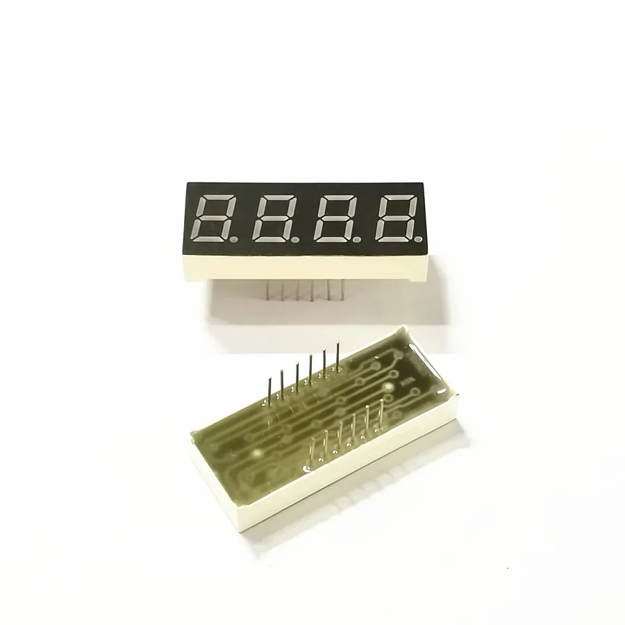 10 шт. 0 4 дюйма 4-битный цифровой модуль красного света KYX-4402AS/BS 40*16*7 мм 12-контактный