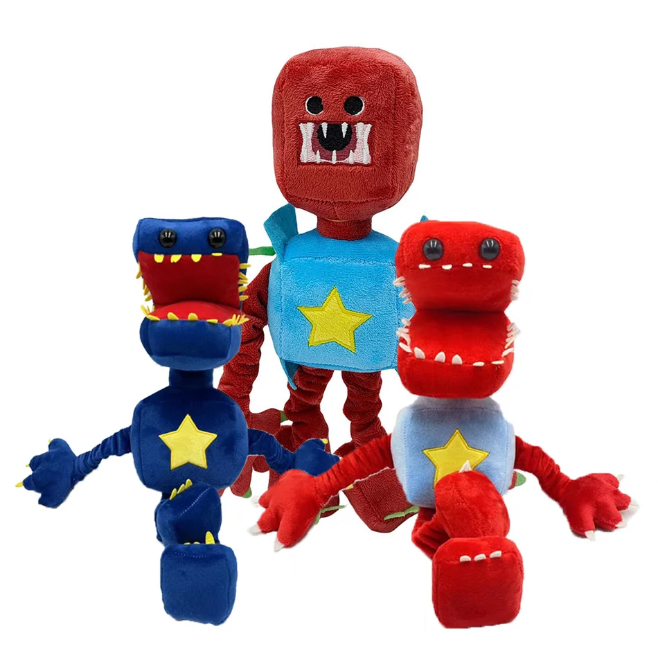 

New 45cm Boxy Boo Toy Plush Cartoon Game Role Peripheral Dolls Red Robot Filled Doll Holiday Gift Children Birthday Gift