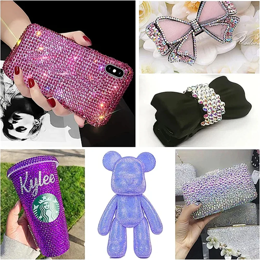 Зеркальный прозрачный серый блестящий зеркальный клей на серебряной основе для