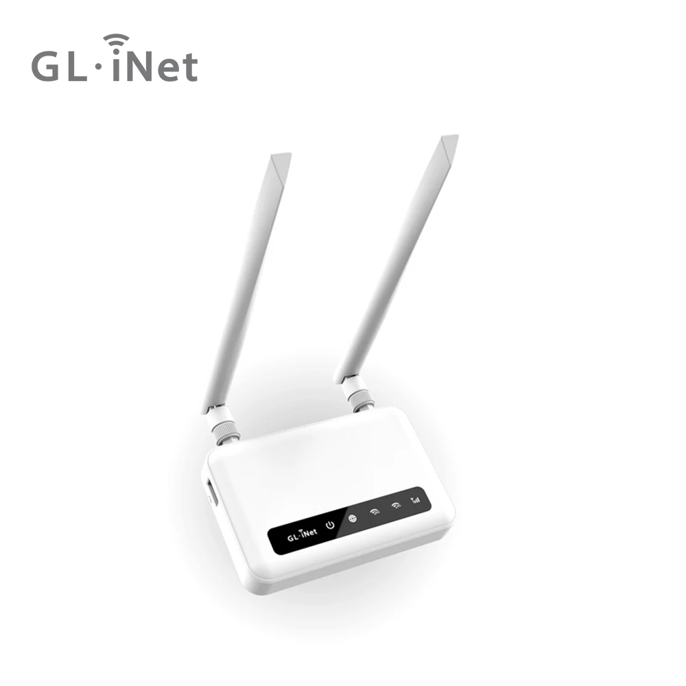 GL.iNet Spitz (GL-X750V2) 4G LTE OpenWrt маршрутизатор AC750 двухдиапазонный Wi-Fi IoT шлюз VPN клиент и сервер встроенный слот MicroSD