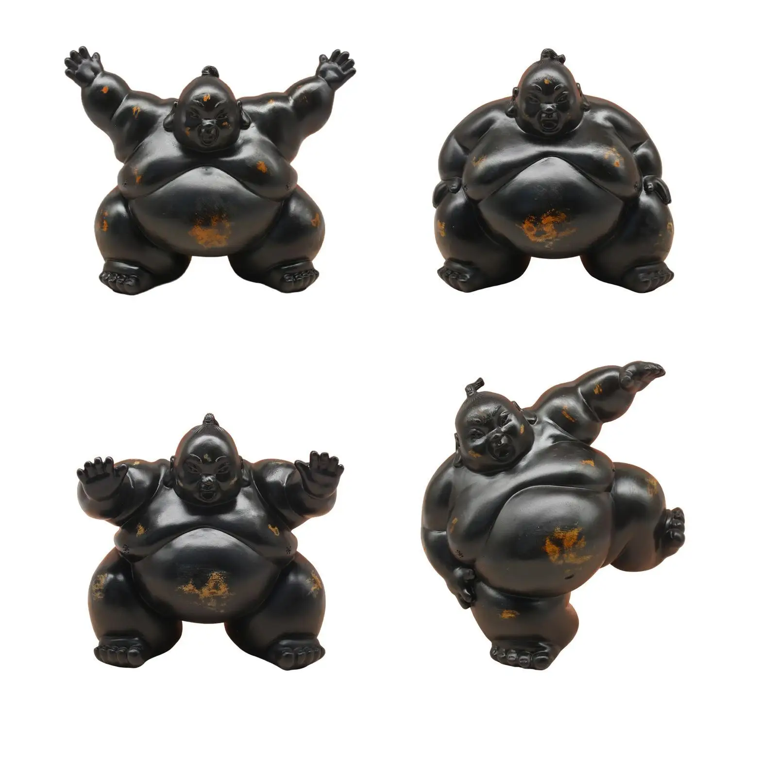 Фигурка сумо реалистичные детали украшение рабочего стола для входной офисной