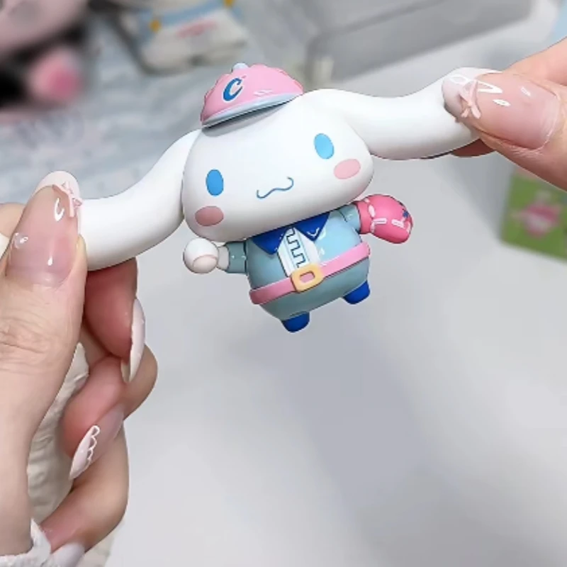 Фото Оригинальная коллекционная фигурка Sanrio из серии Vitality Sports Meeting: Куроми и Май Мелоди, настольное украшение, модель, игрушка, подарок №3