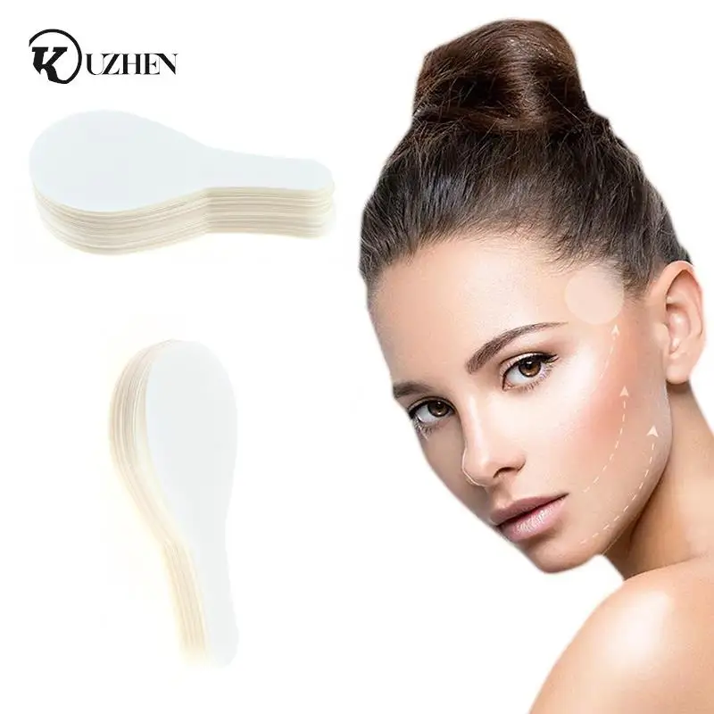 20/40Pcs Instant Invisible Thin Face Stickers Double Chin Lift V Shape Refill Tapes Thin Makeup Facelifting Patch Adhesives