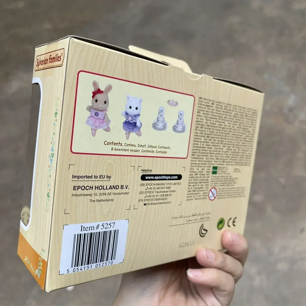 Пара для катания на коньках семейная кукла с молоком Кроликом персидским котом