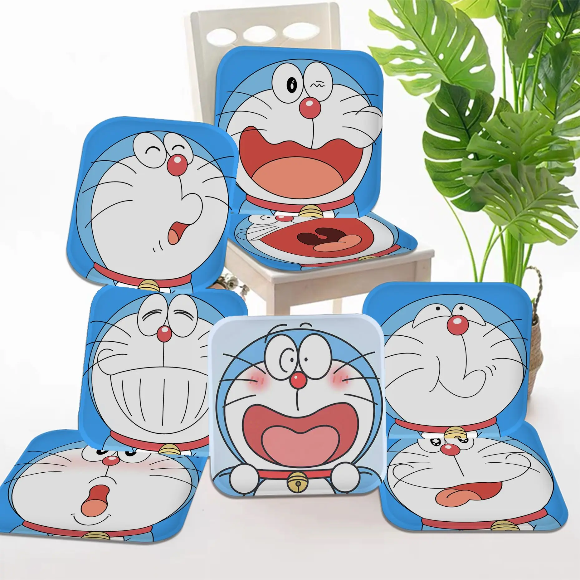 

D-Doraes Mon Round Chair Cushion Soft Office Car Seat Comfort Breathable 45x45cm Cushions Home Decor