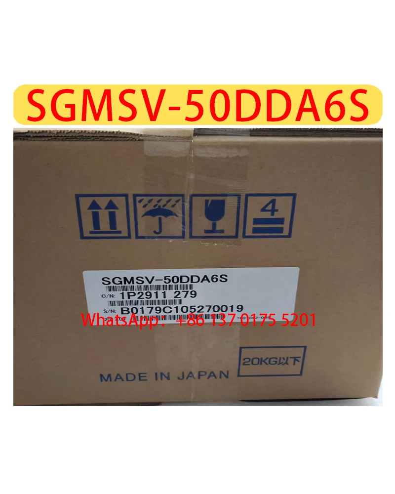 Фото Совершенно новый серводвигатель GMSV-50DDA6S, оригинальный, SGMSV 50DDA6S, быстрая доставка №2