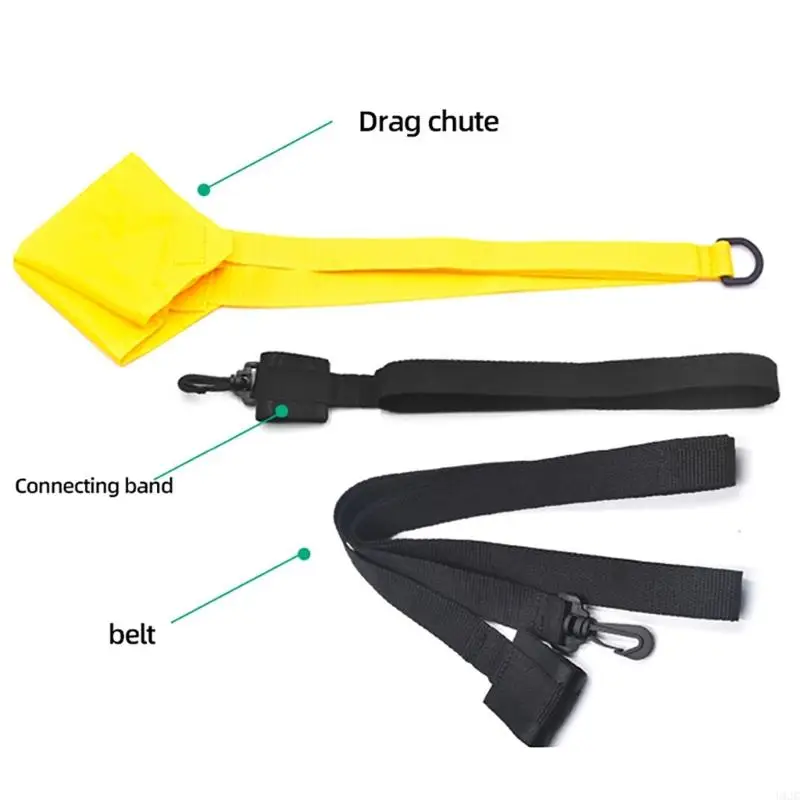 U1JC плавательный пояс с парашютом для силовых тренировок ремни тренажера