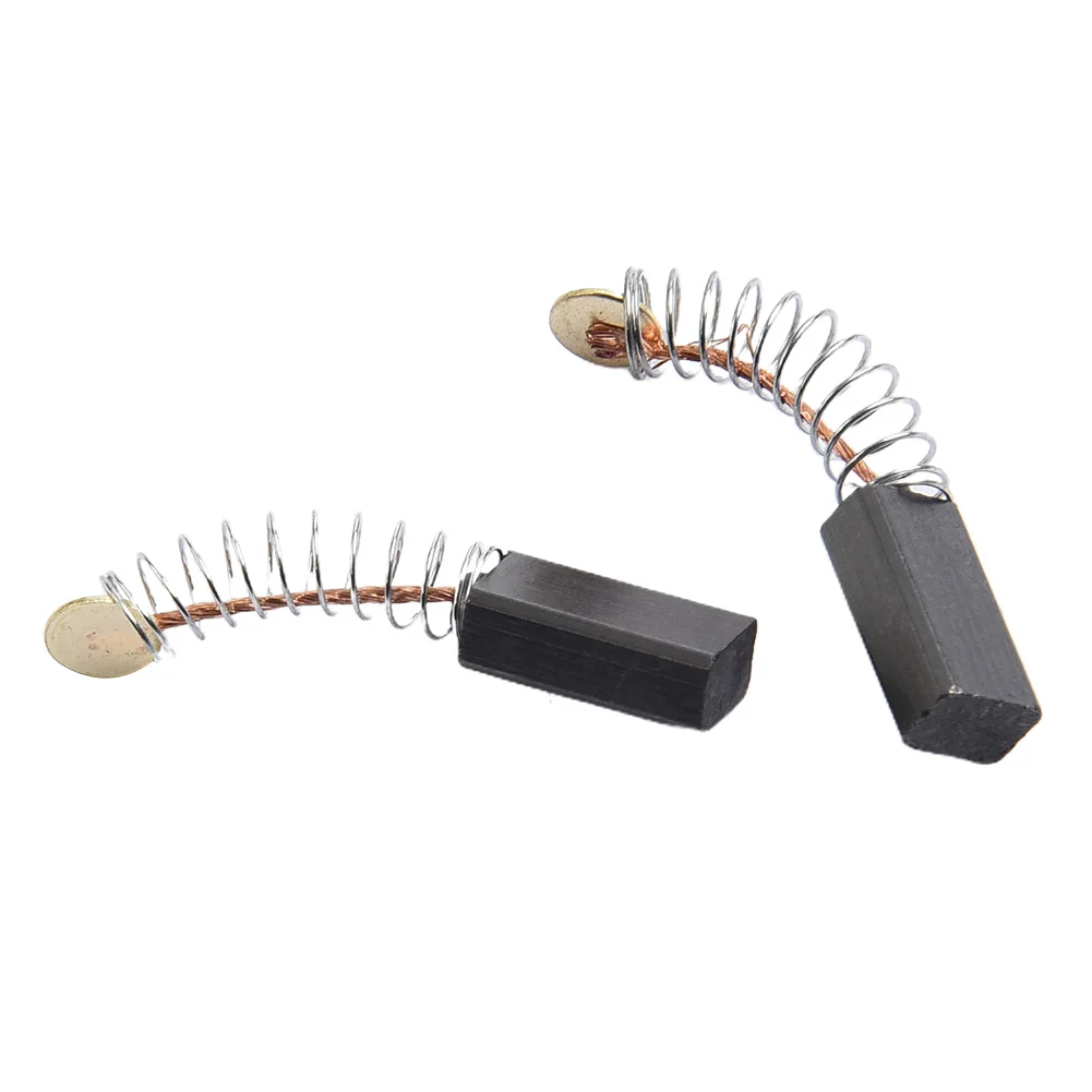 

10pcs Carbon Brushes For Electric Motors Circular Miter Saws Electric Hammer Drills Vacuum Cleaners Power Tools Accessories