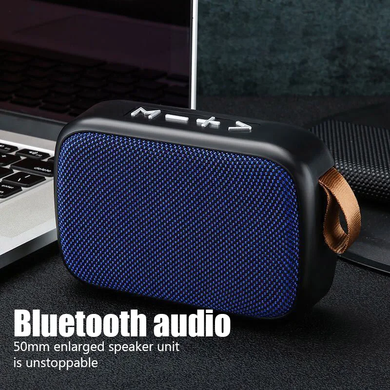 

2022 New Fabric Speaker Wireless Bluetooth Connection Support TF Card Outdoor Portable Sports Audio Creative Gift Subwoofer