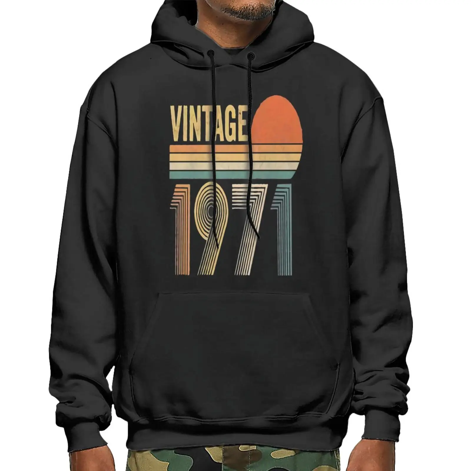 

1971 Shirt 1971 Birthday Shirt 50Th Hoodie Hood Anime Cosplay Men's Oversize Hoodie Hoody Harajuku Hoodie Women Hooded Sweater