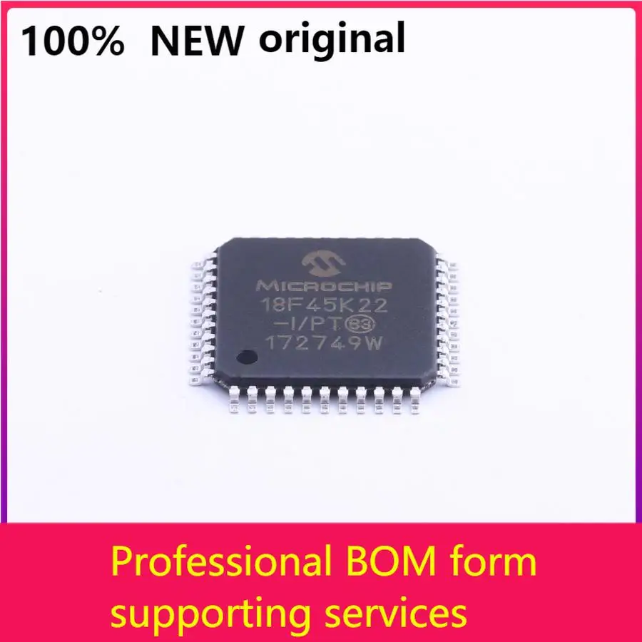 

MCU PIC18F45K22-I/PT PIC18F45K22 ARM Cortex RISC Flash электронный компонент 100% оригинал