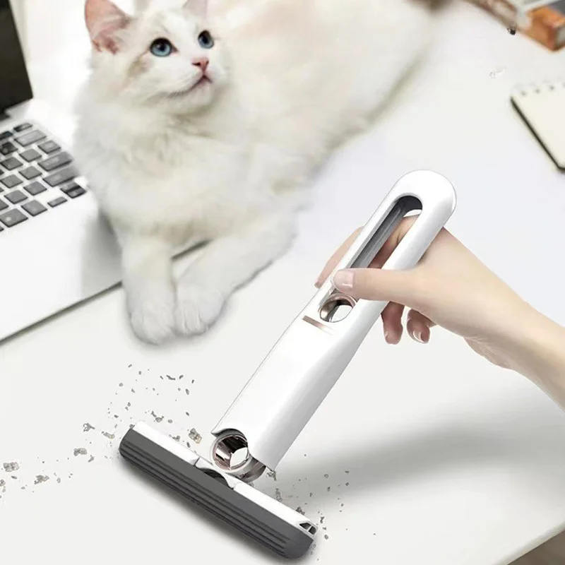 

Губка для мытья рабочего стола, ручная вращающаяся Швабра для мытья посуды, монитора, журнального столика, без рук