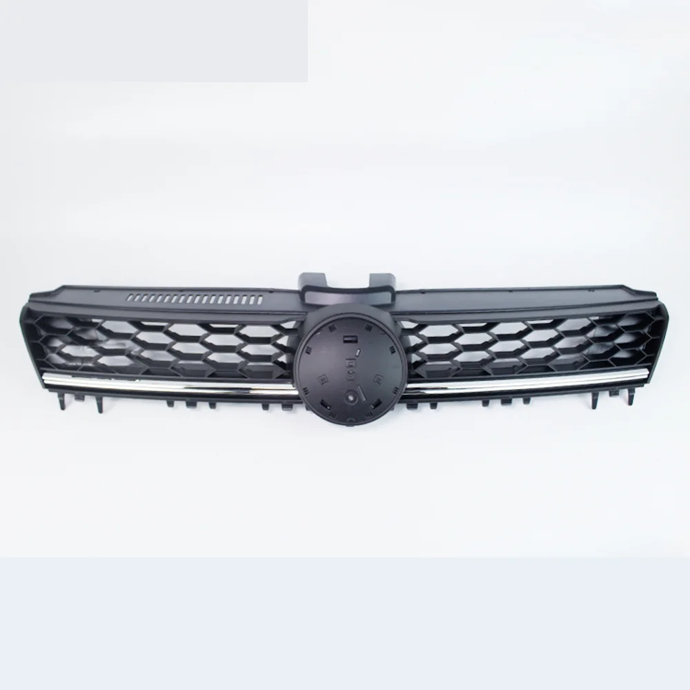 

Передний бампер автомобиля, решетка радиатора, сотовая сетка в стиле GTI для Volkswagen VW Golf Golf 7 MK7 2014 2015 2016 2017, автомобильные аксессуары