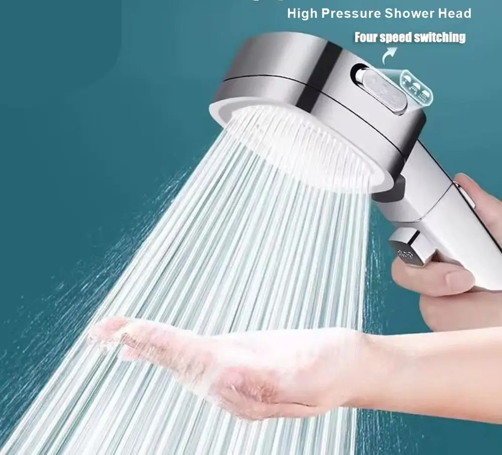 Новая насадка для душа высокого давления экономия воды 3 режима s регулируемая