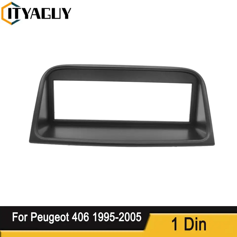 

1 Din радиоприемник для Peugeot 406 1995-2005, стереопанель, приборная панель, CD, Facia, аудио, Фиттинг, адаптер, DVD, лицевая рамка, крепление