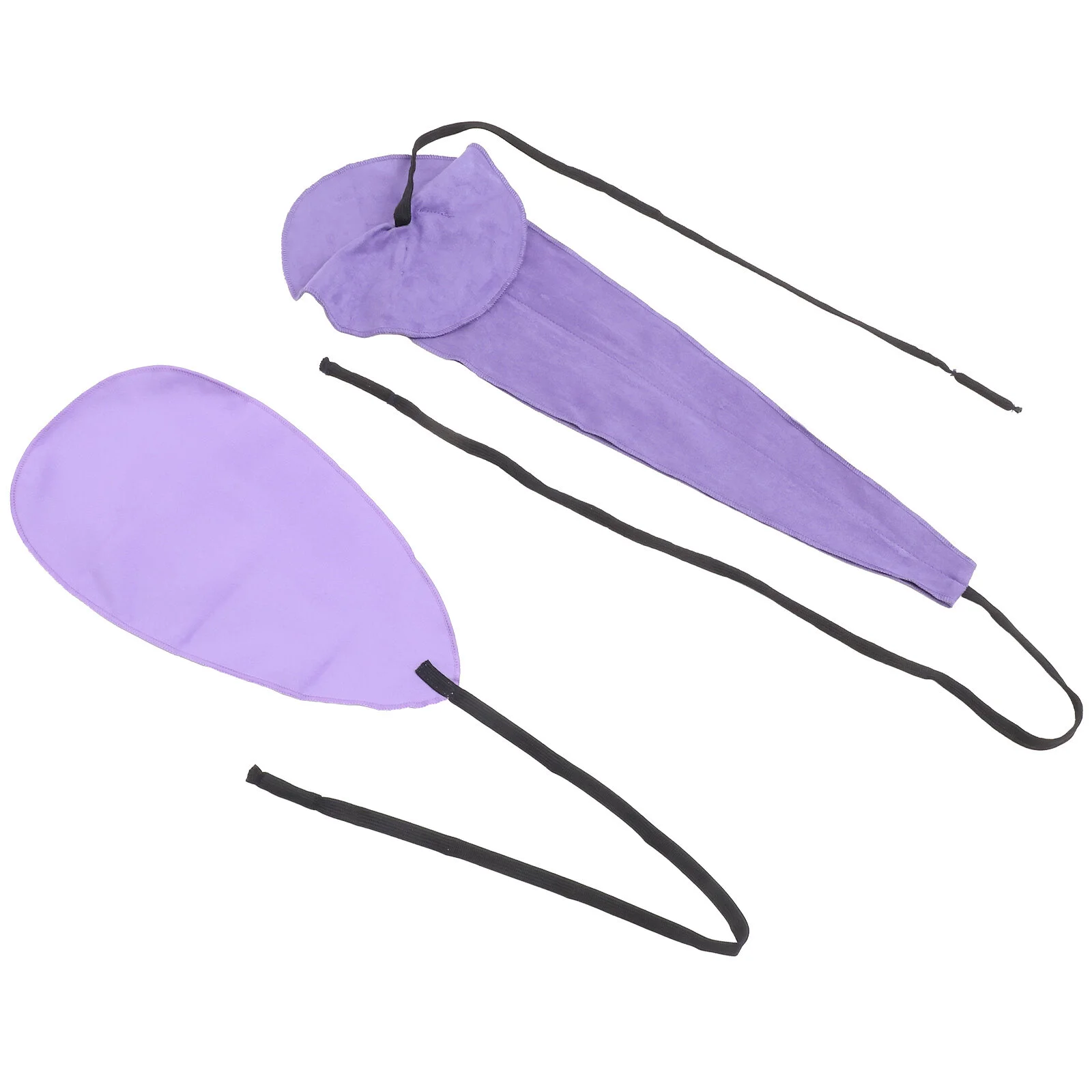 

2 Pcs Saxophone Cleaning Cloth Musical Instrument Flute Tools Care Clarinet Faux Suede