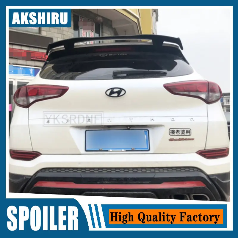 

For Hyundai Tucson 2016 2017 2018 2019 2020 spoiler high quality ABS material rear wing spoiler New Tucson accessories body kit