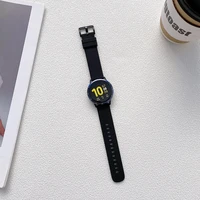 22mm 20mm strap silicone for galaxy watch active 2 for huawei band huawei watch gt2 sport buckle for amazfit gts strap gtr2
