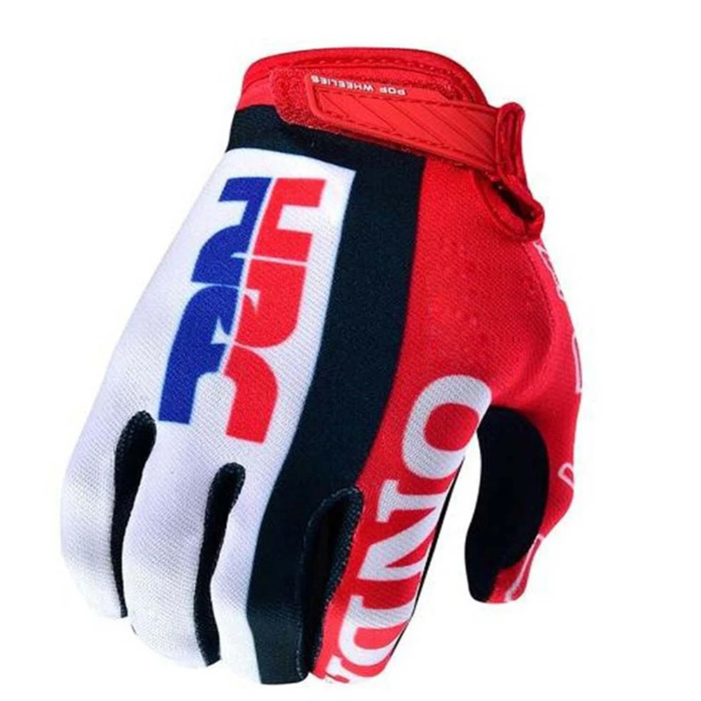 2022 NEW Men  Moto Racing Gloves BMX ATV MTB Off Road Motorcycle Gloves HRC Red Motocross Riding Touring Gloves bnf1
