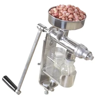 factory direct sale stainless steel home manual oil press machinehand squeezer olive oil presser nut seeds peanut mill expeller