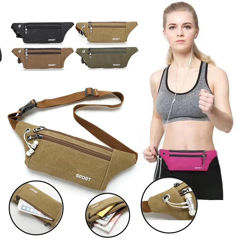 Купи Waist Bag for Men Women Multi-Functional Outdoor Sports Mobile Phone Students Package Casual Crossbody Bag Chest Bag за 122 рублей в магазине AliExpress